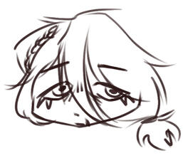 I didn't get to the point of actually drawing my sona yet ok